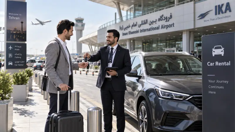 قیمت اجاره ماشین در فرودگاه امام