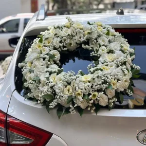 نمونه تزیین ماشین عروس (16)