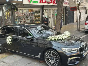 نمونه تزیین ماشین عروس (28)