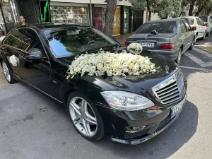 نمونه تزیین ماشین عروس (69)