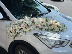 نمونه تزیین ماشین عروس (8)