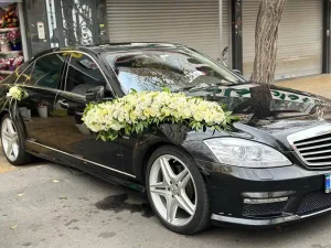نمونه تزیین ماشین عروس (81)
